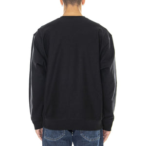 American Script - Felpa Girocollo Uomo Nera I025475.89.XX.03  CARHARTT WIP 