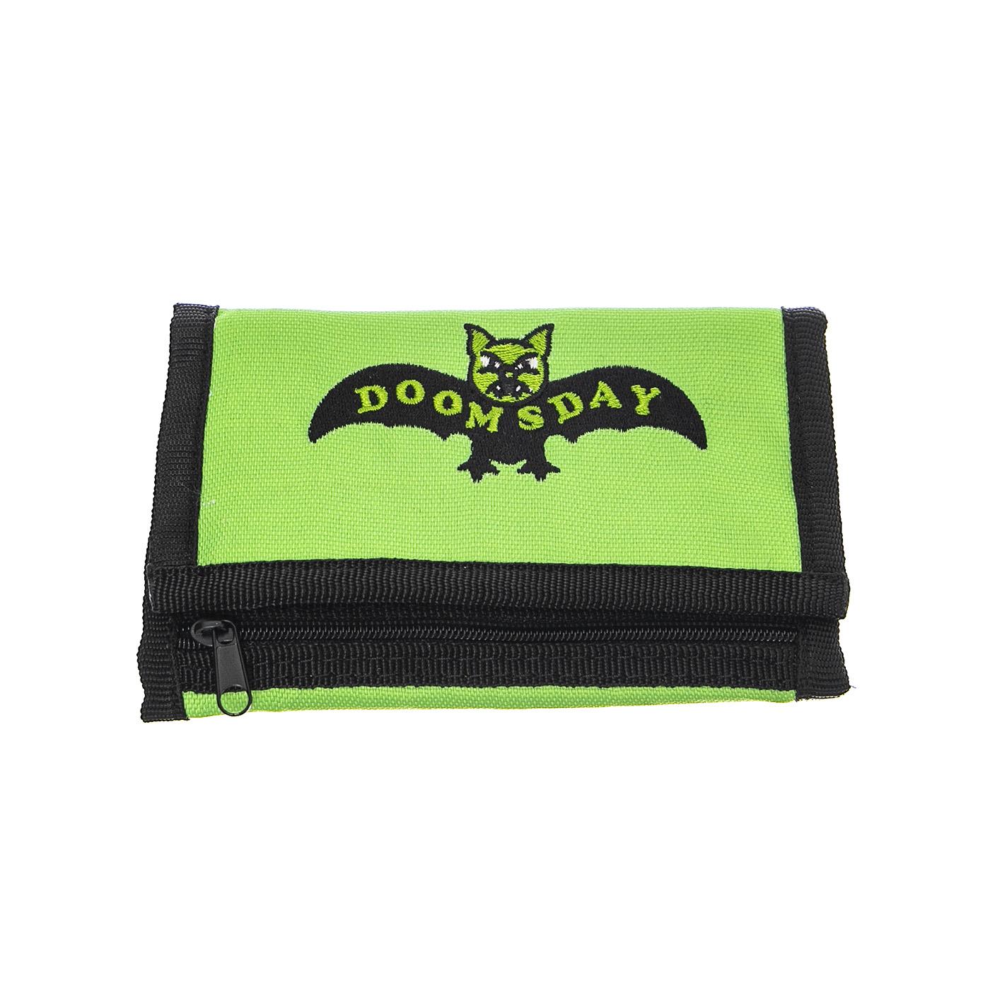 Fat Bat Wallet Green - Portafogli Verde ACC0013GRN  DOOMSDAY 