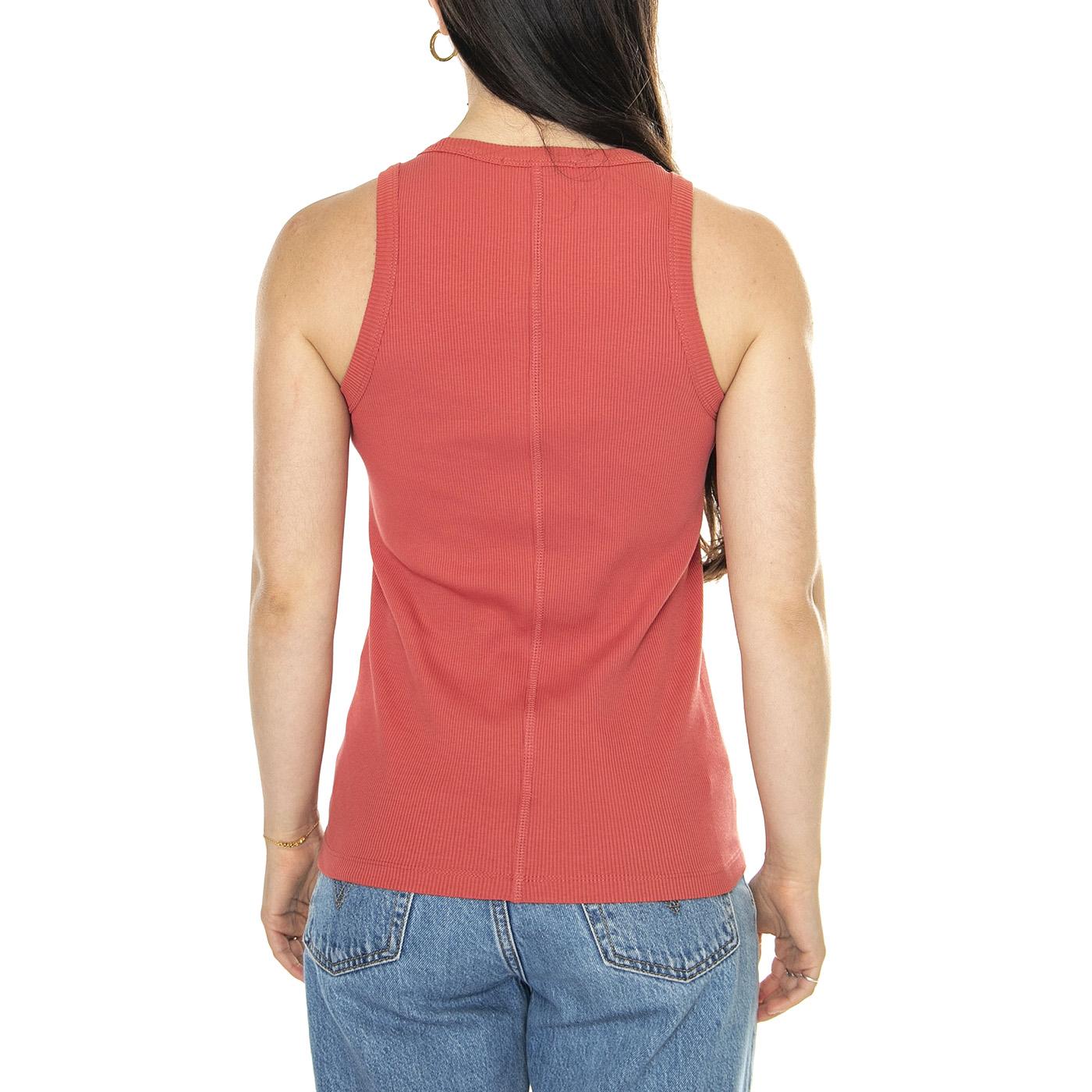 T-Shirt ZV9 Red - Canottiera Donna Rossa TF5388-ZV9  LACOSTE 