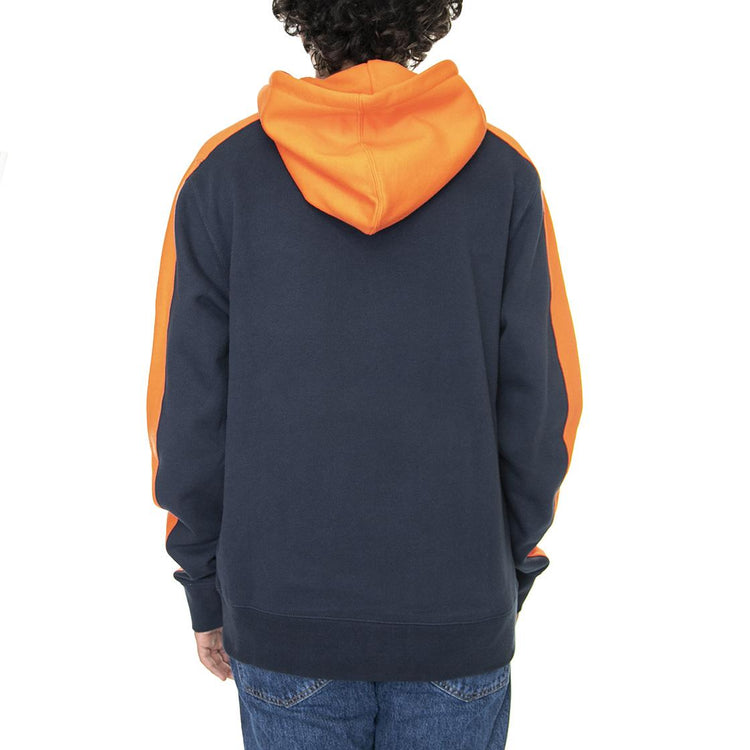 Expo Hoodie Navy Blazer - Felpa con Cappuccio Uomo Blu FL00112-NVBLZ  HUF 