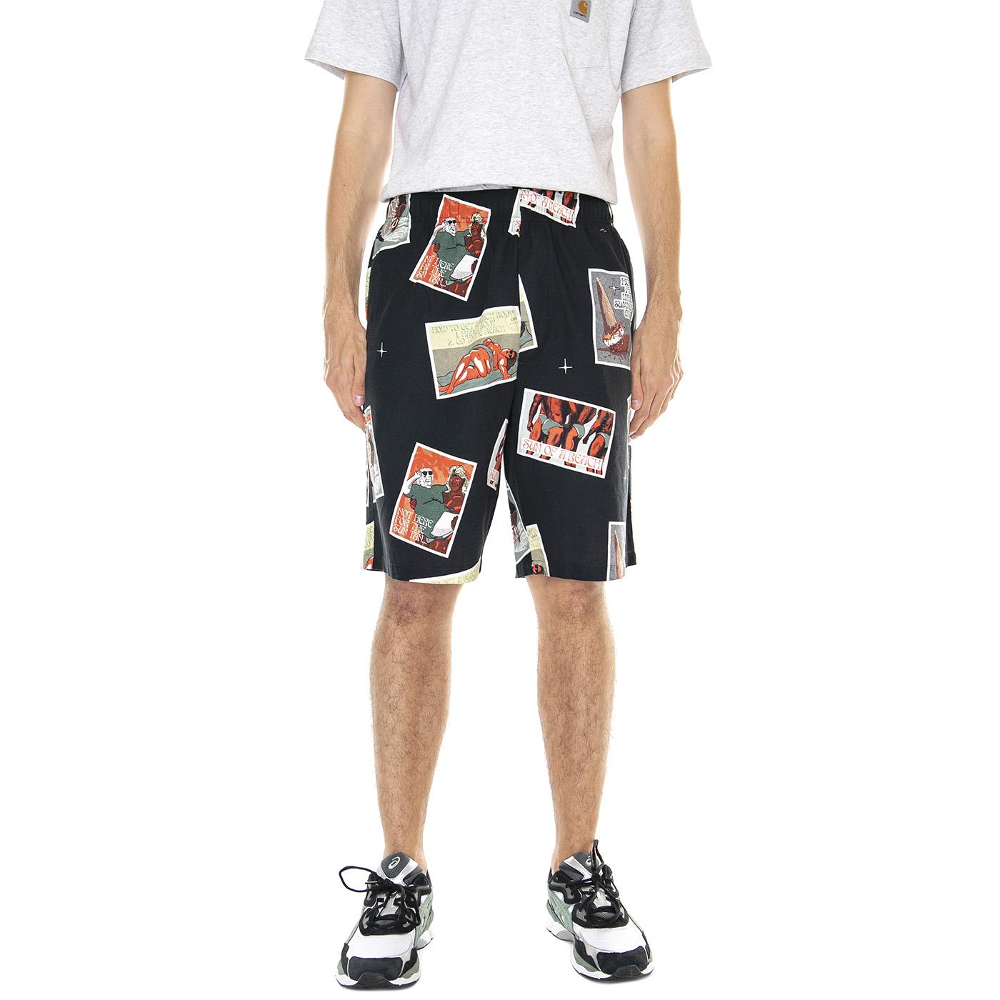 M' Holidays Short Multicolor - Bermuda Uomo Neri / Multicolore I031854.08.67.  EDWIN 