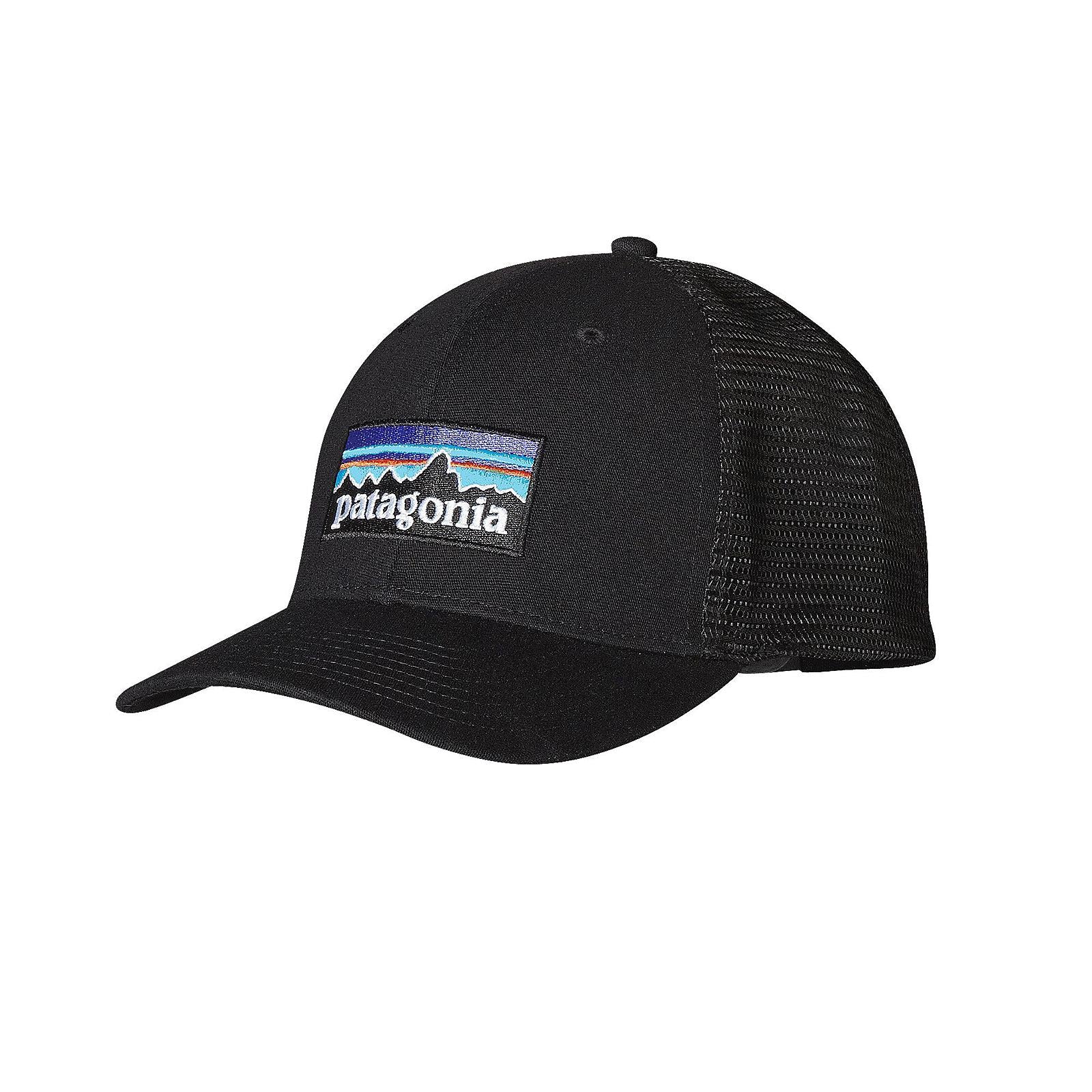 P-6 Logo Trucker - Black - Cappellino con Visiera 38017-BLK  PATAGONIA 
