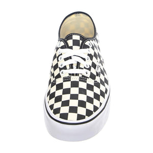 UA Authentic Lite (Checkerboard) - Scarpe Stringate Profilo Basso Uomo Nere / Bianche / Checkerboard VN0A2Z5J5GX1M  VANS 