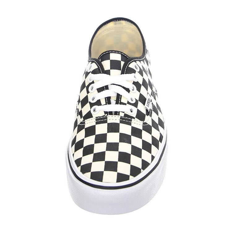 UA Authentic Lite (Checkerboard) - Scarpe Stringate Profilo Basso Uomo Nere / Bianche / Checkerboard VN0A2Z5J5GX1M  VANS 