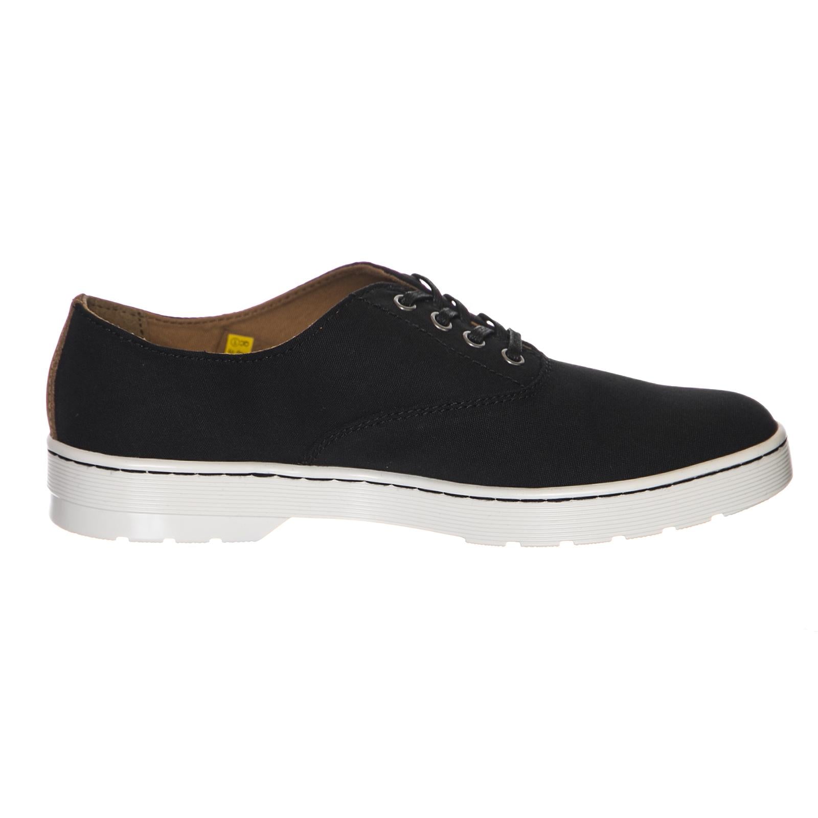 Lakewood Scarpe - Black / Tan - Scarpe Basse Uomo Nere DMSLAKBKCV21220002  DR.MARTENS 