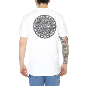 Husky Revolve T-Shirt White - Maglietta Girocollo Uomo Bianca INA-TEE-6810  INDEPENDENT 