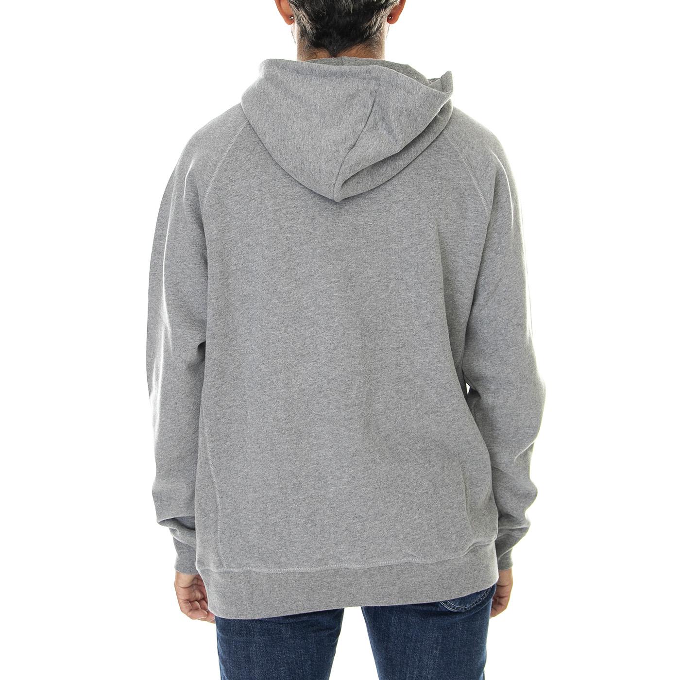 Trial Hoodie Grey Marl - Felpa con Cappuccio Uomo Grigia 222MMOL0406-GY52  BARBOUR 
