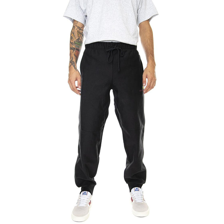 American Script Jogging Pant Black - Pantaloni Casual in Felpa Uomo Neri I027042-89XX  CARHARTT WIP 