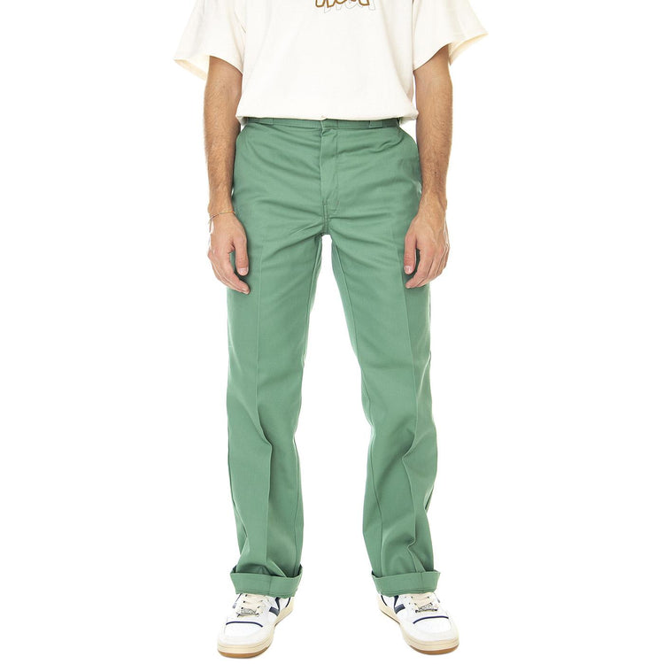 874 Work Pant Rec Dark Ivy - Pantaloni Uomo Verdi DK0A4XK6C971  DICKIES 