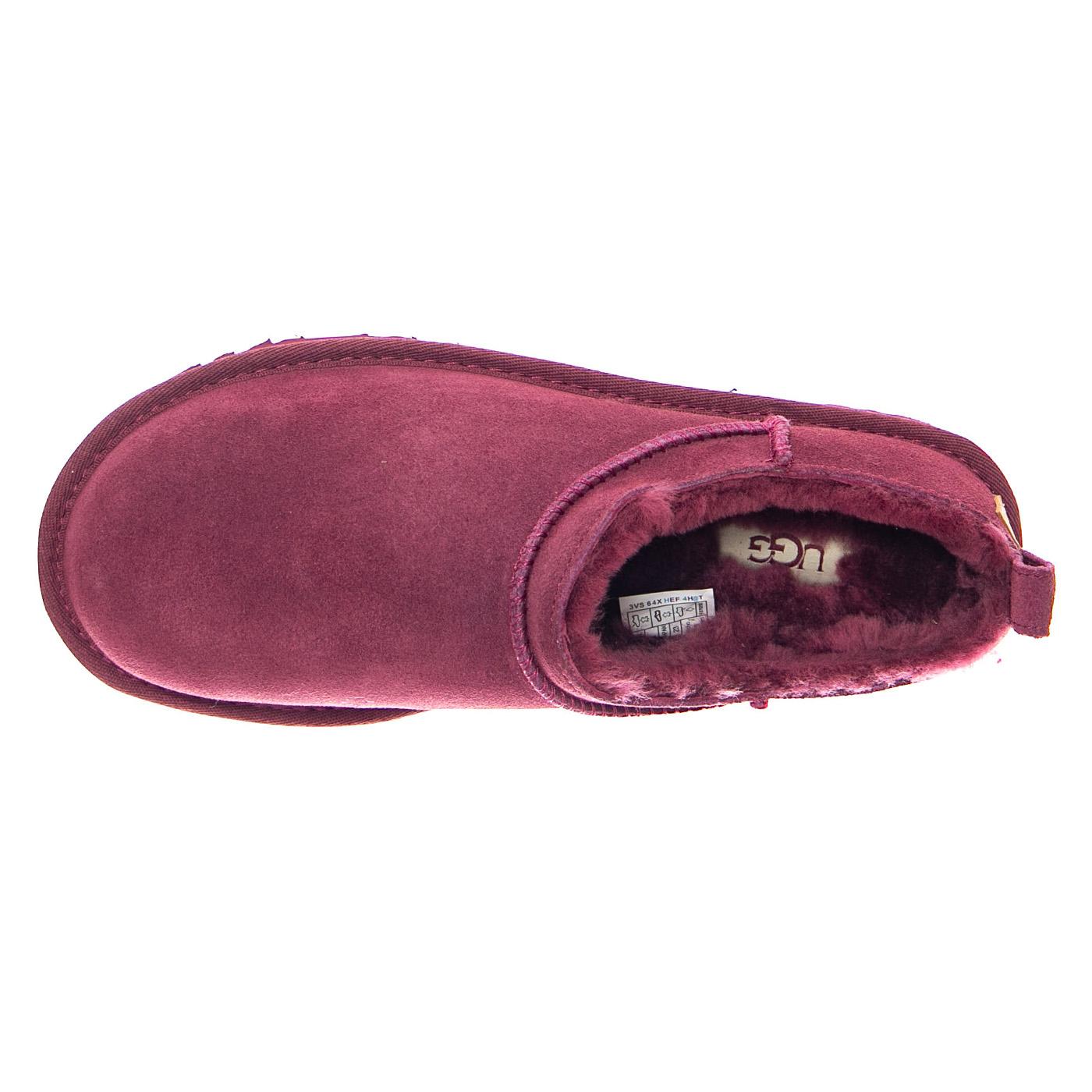W Classic Micro - Sand Burnt Magenta - Scarpe Donna Viola 1173891 BTMG UGG 