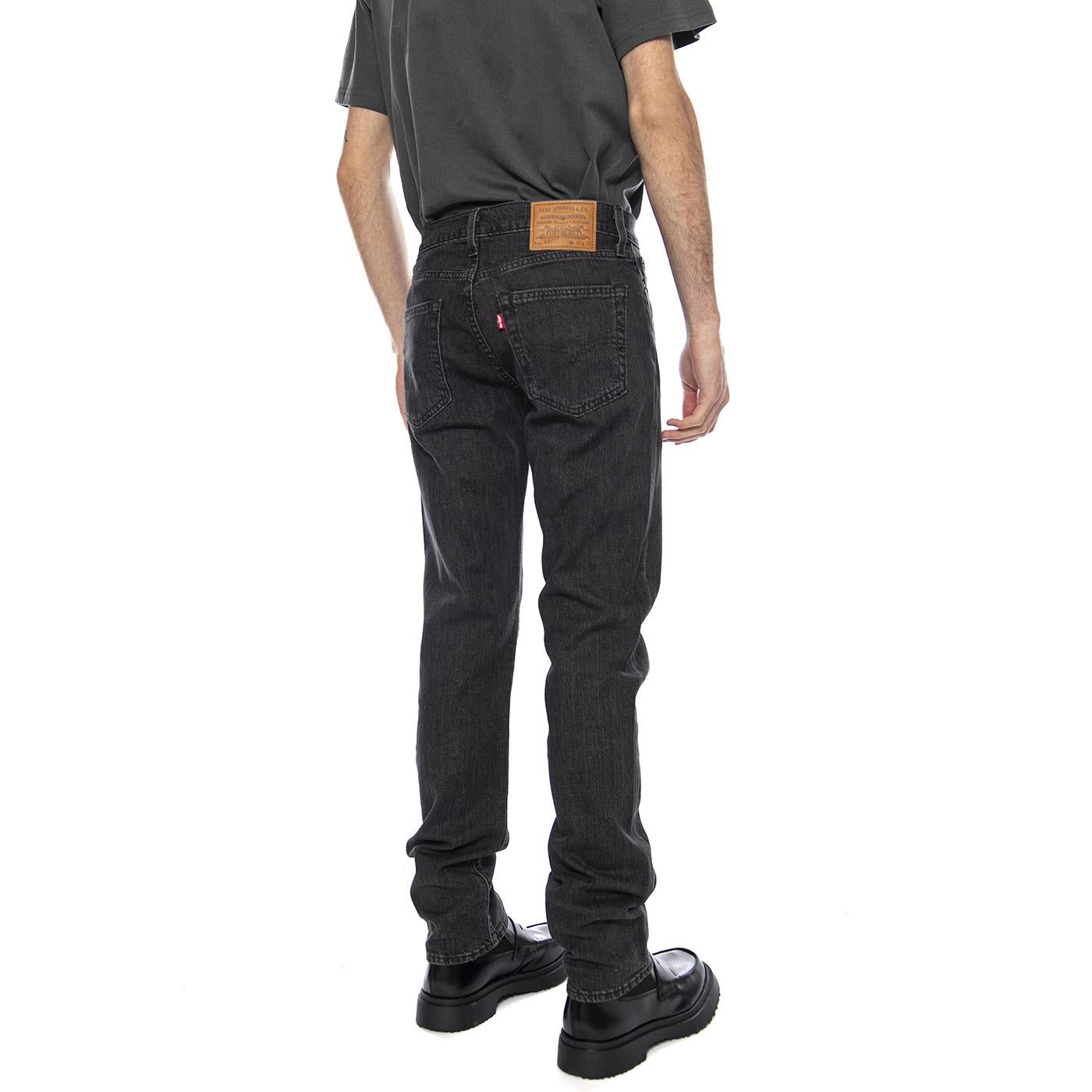 Levi S Jeans 511 Slim Winner - Pantaloni Denim Jeans Uomo Neri 04511-6135 . LEVIS 