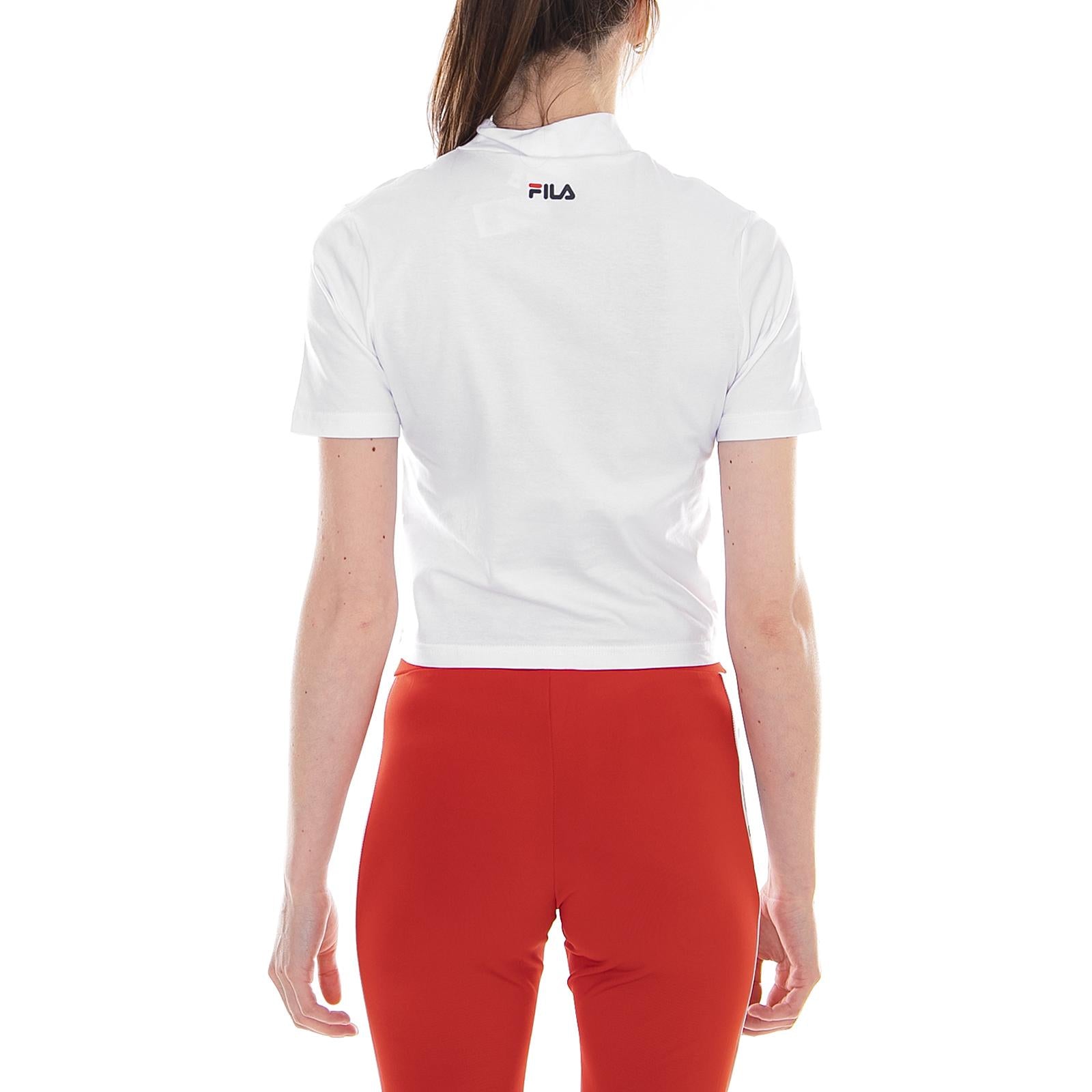 Every Turtle - Bright White - Maglietta a Mezzo Collo Donna 96614_4  FILA 
