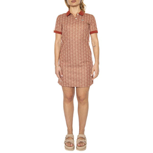 Abitino GTI Brown Dress - Abito Donna Marrone EF2655-GTI  LACOSTE 
