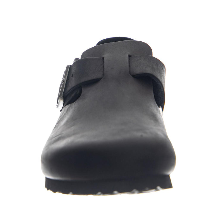 London Oiled Leather Narrow Fit - Scarpe Uomo / Donna Nere 166543 BLK BIRKENSTOCK 