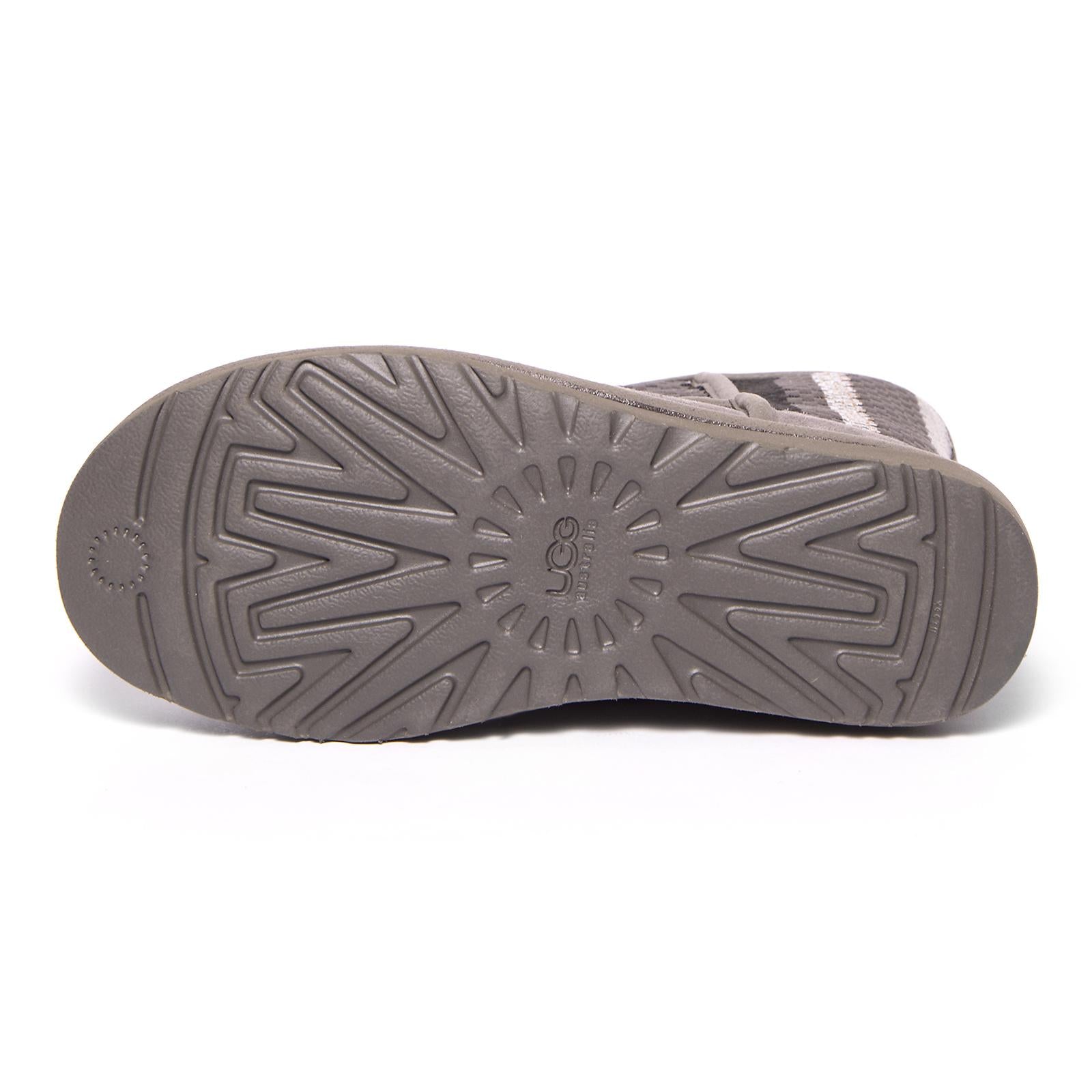 Classic Short - Charcoal Grey / Multicolor - Stivali Donna Multicolore UGSCLSWOVCHA1010551W  UGG 