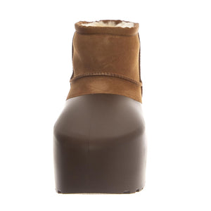 W Classic Mini Pumped Molded Chestnut Unisex - Stivali Donna Marroni UGSCLMPMCHE1158370W  UGG 