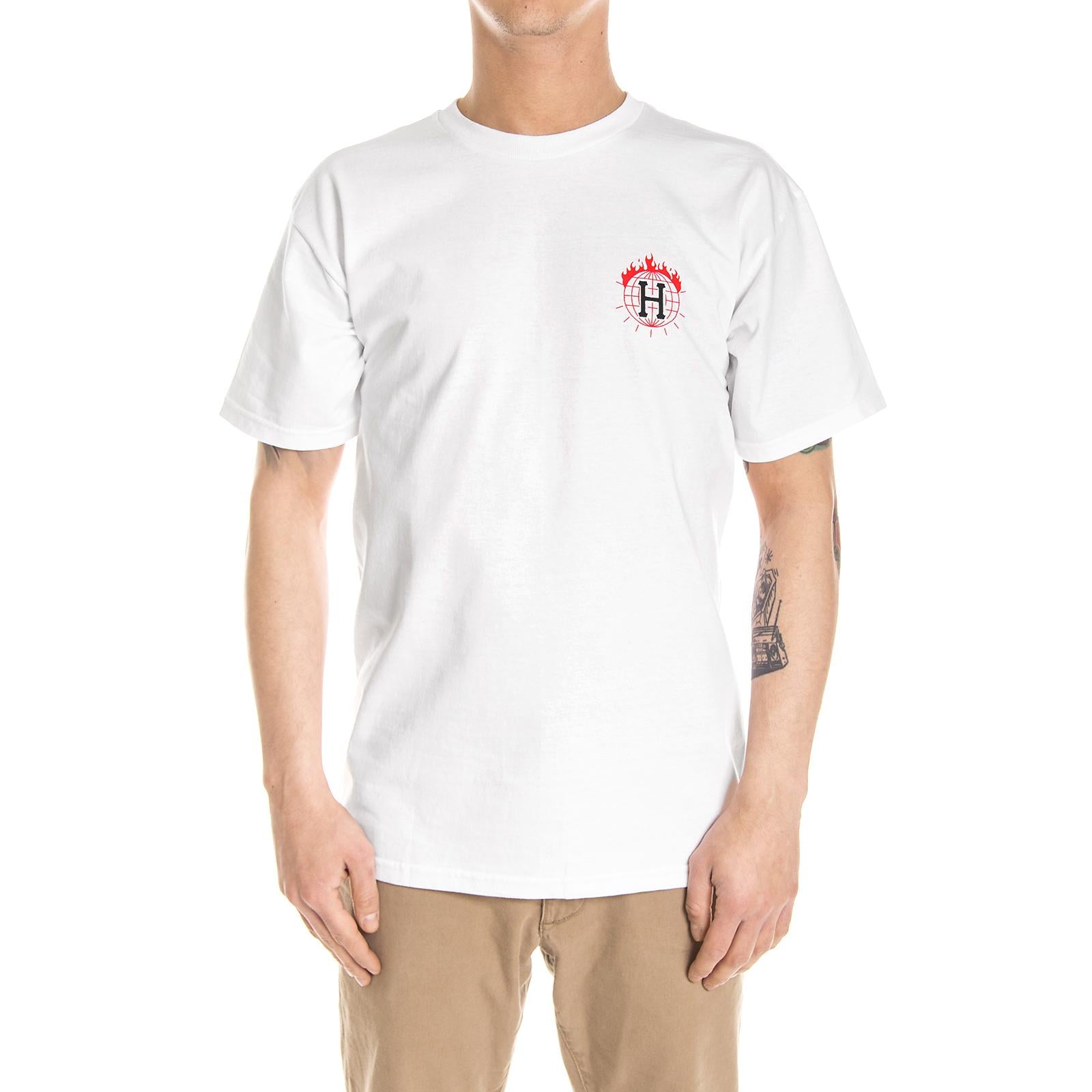 THRASHER TDS S/S TEE WHITE TS65M03-571WHT  THRASHER 