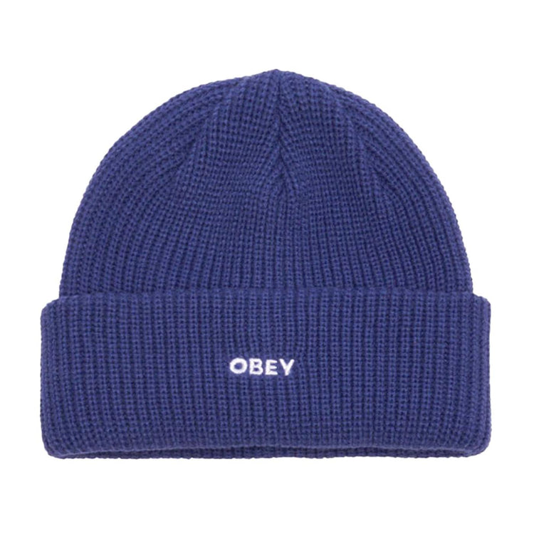 Future Beanie Limoges - Cappellino in Maglia a Coste Blu 100030163 LMS OBEY 