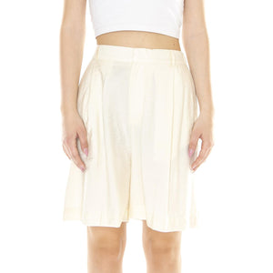 W' Kinsey Cloud Cream Shorts - Bermuda Donna Beige 330575-232  ELVINE 