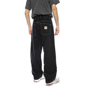 Carhartt WIP Brandon Pant Cotton Smith Jeans Black Stone Washed - Pantaloni Uomo Neri I035893.89.06  CARHARTT WIP 