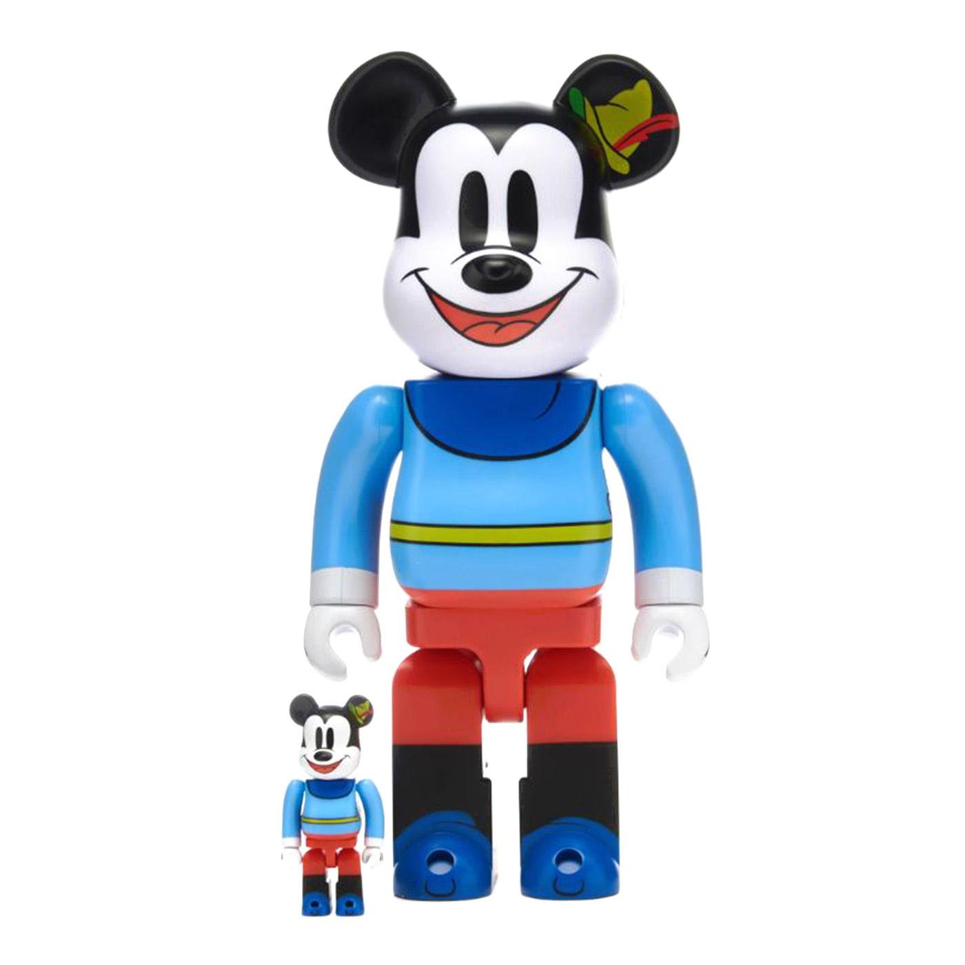 Medicom Be@rbrick Mickey Mouse Brave Little Tailo - Toy Multicolore MDTMICKEY  MEDICOM TOY 