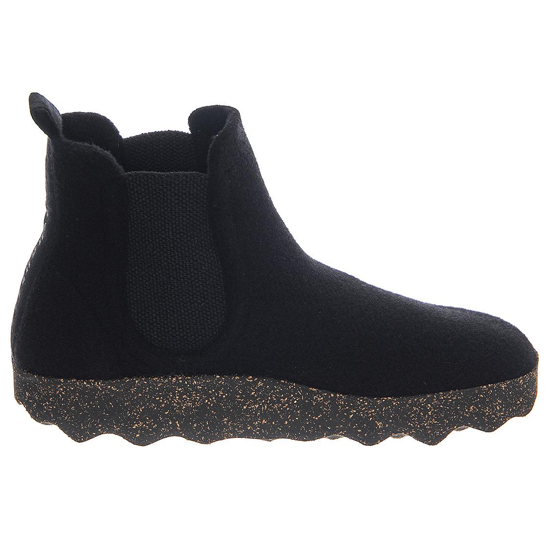 Caia - Stivaletti Profilo alla Caviglia Donna Neri P018084010  ASPORTUGUESAS 