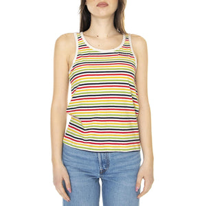 W' Hilt II Linen Tank Dove - Canotta Donna Multicolore 22247-DOVE  BRIXTON 