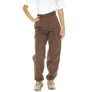 W' Collins Pant Tamarind /garment dyed - Pantaloni Donna Marroni I029789.1CNGD  CARHARTT WIP 
