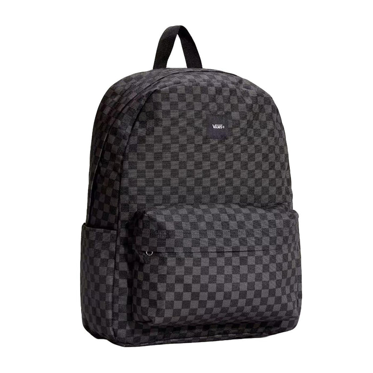 Old Skool Check Backpack Black / Charcoal - Zaino Nero / Grigio VN000H4X BA51 VANS 
