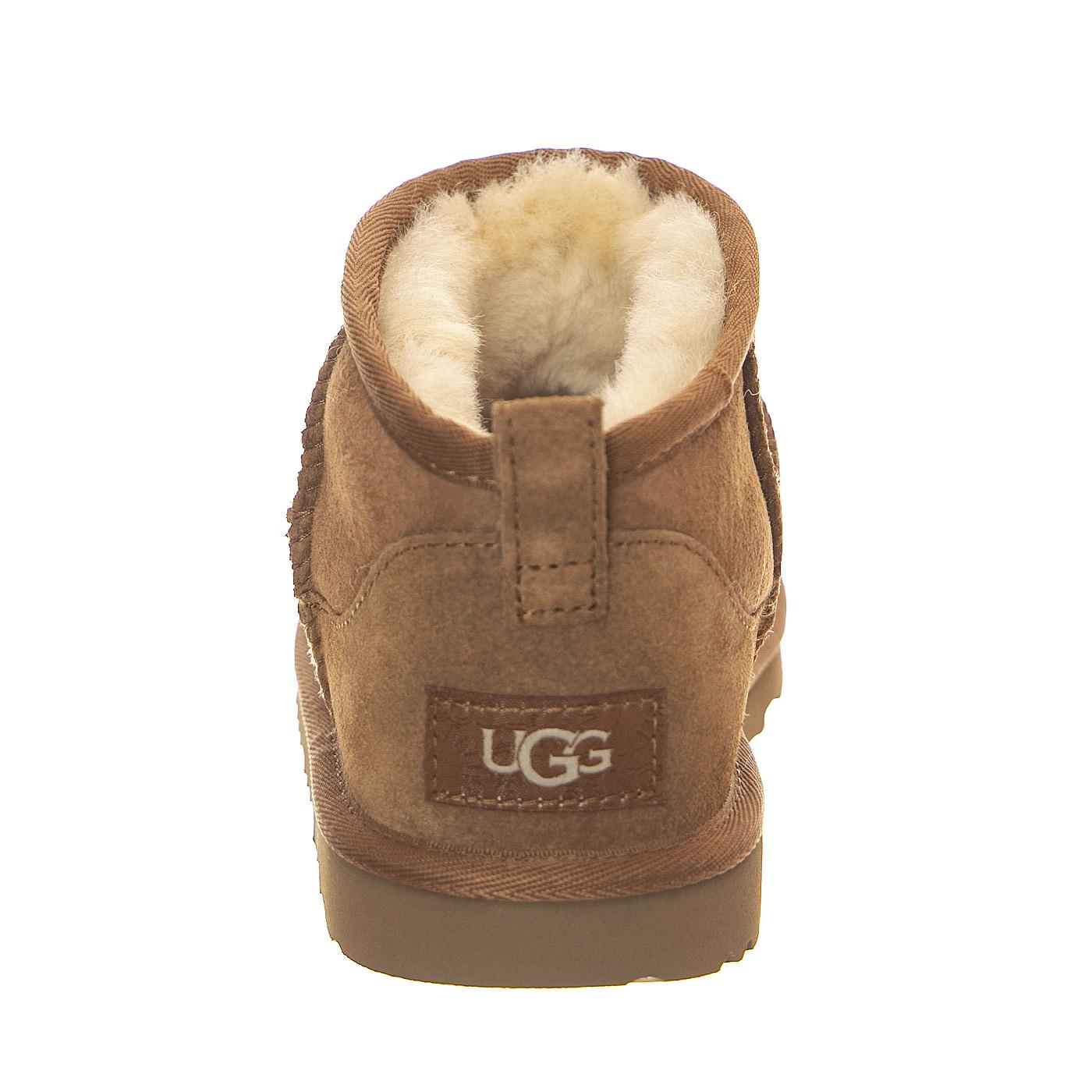 Kids' Classic Ultra Mini Chestnut Boots - Stivaletti Bambino Marroni 1130750K-CHE  UGG 