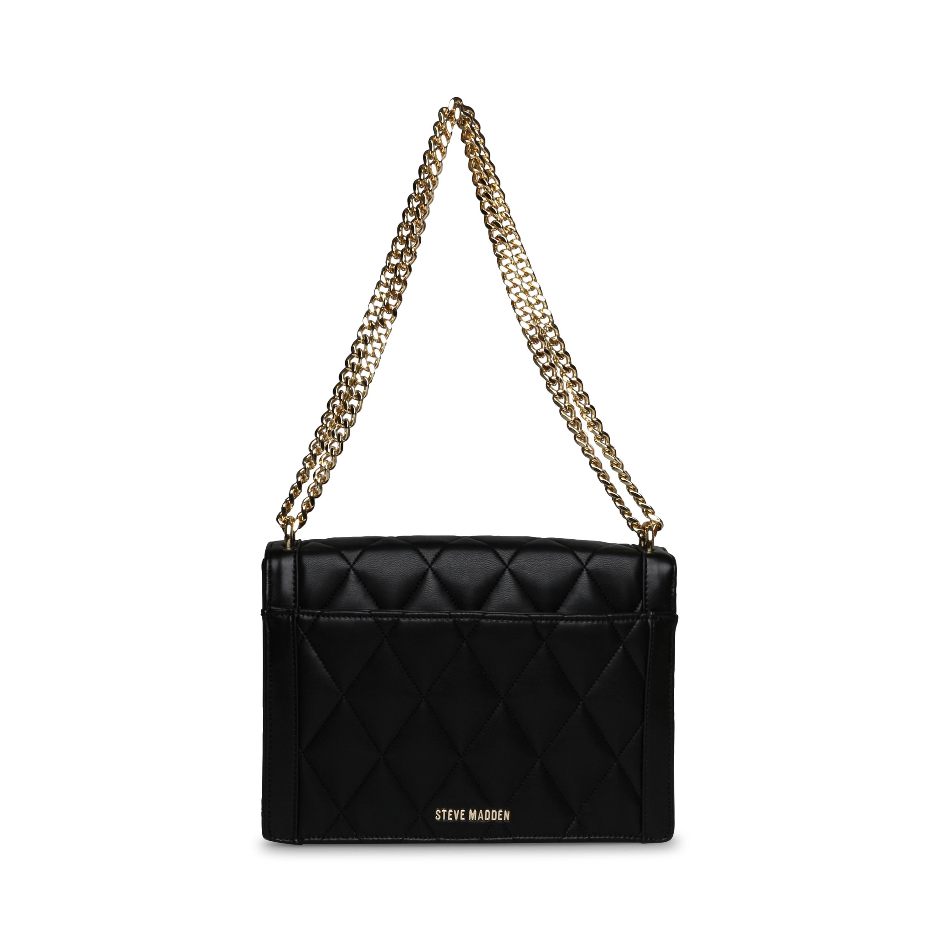 BDiablo Black / Gold - Borsa a Tracolla Nera SMABDIABLO-B-G . STEVE MADDEN 