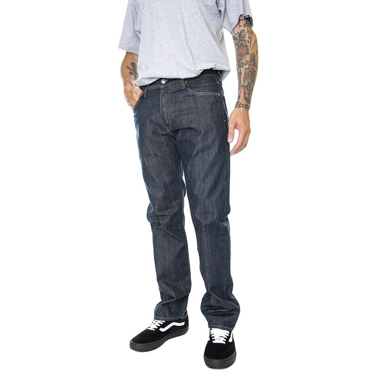 501 Levis Original Marlon - Pantaloni Denim Jeans Uomo Blu 00501-0162  LEVIS 