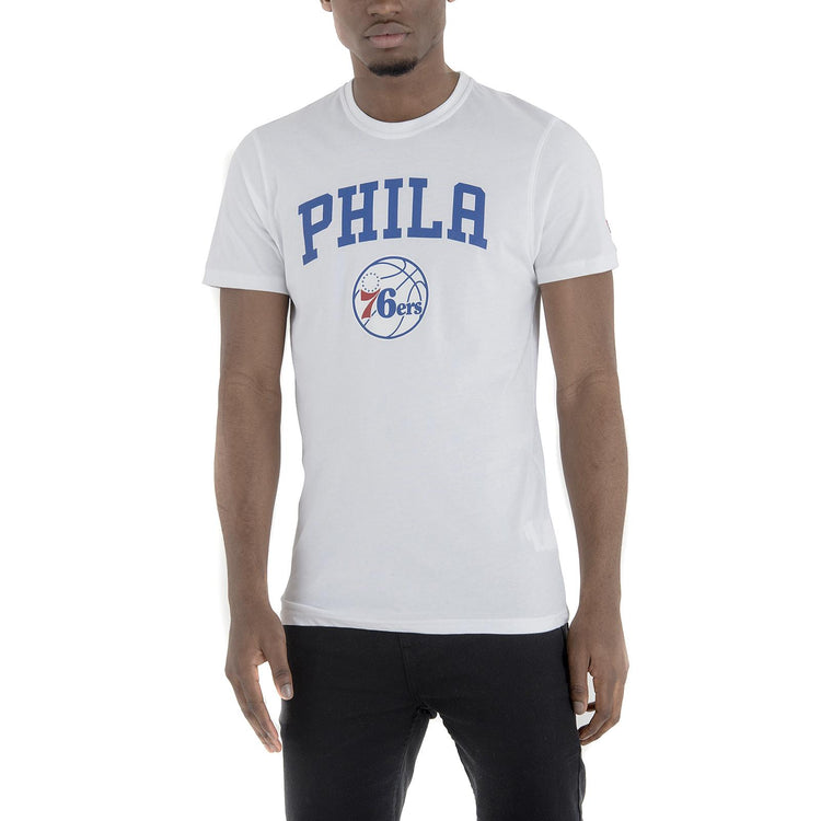 PHILADELPHIA 76ERS TEAM LOGO TEE PHI76E WHI 11546141  NEW ERA 