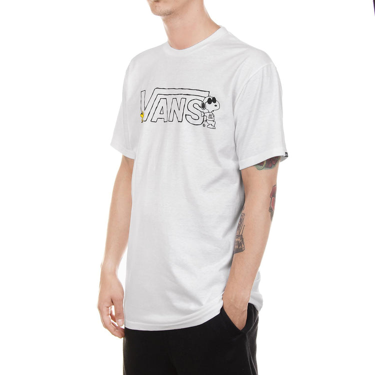MN PEANUTS SS WHITE VA36LDWHT  VANS 