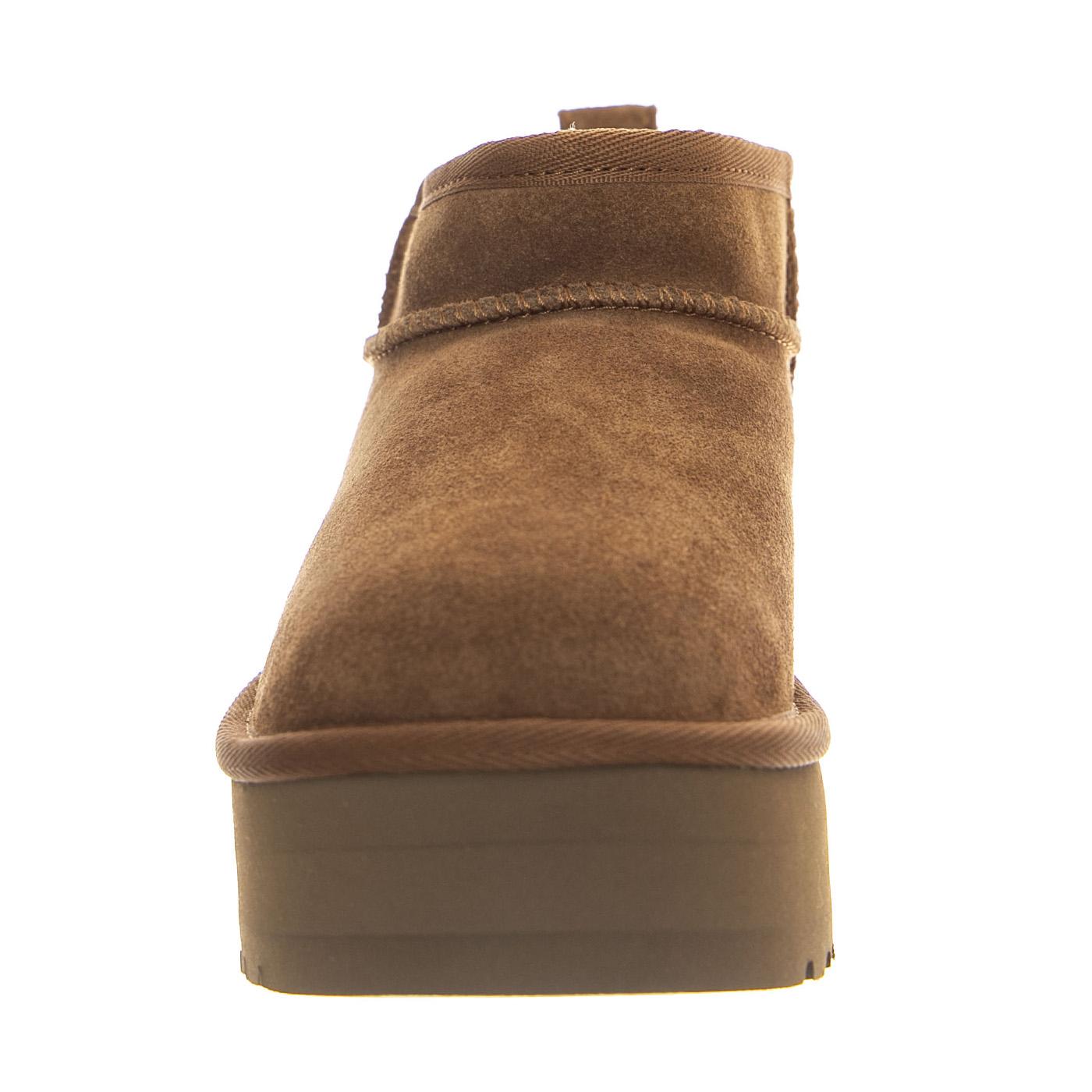 UGG Classic Ultra Mini Platform Chestnut - Stivali Bambino Marroni 1157791K CHE UGG 