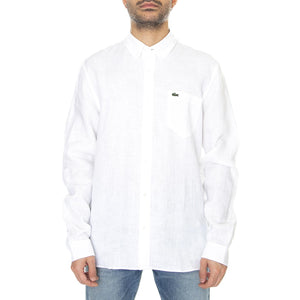 Camicia M/L 001 - Camicia Uomo Bianca CH5692-001  LACOSTE 