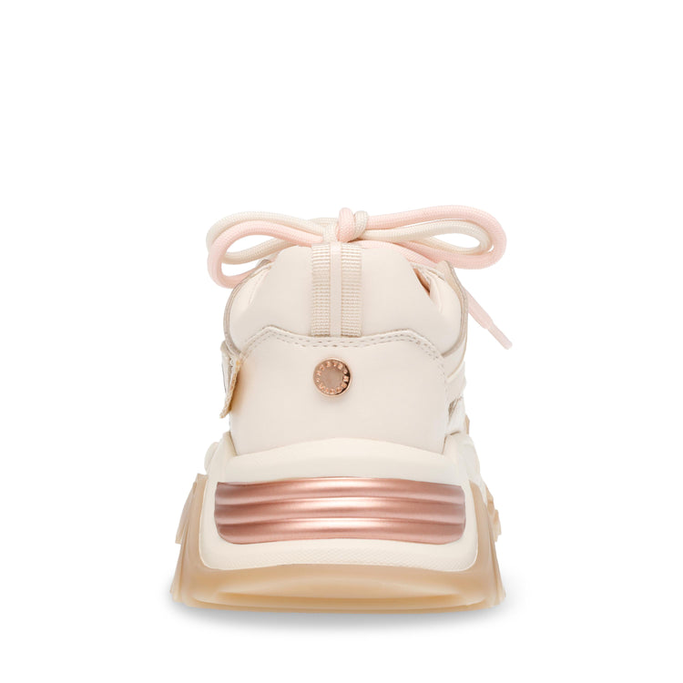 Kingdom Cream Rose Gold Mesh + PU - Scarpe Stringate Profilo Basso Donna Gold / Beige SMPKINGDOM-CRMRSEGLD  STEVE MADDEN 