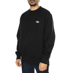 Summerdale Sweatshirt Black - Felpa Girocollo Uomo Nera DK0A4Y6QBLK1  DICKIES 