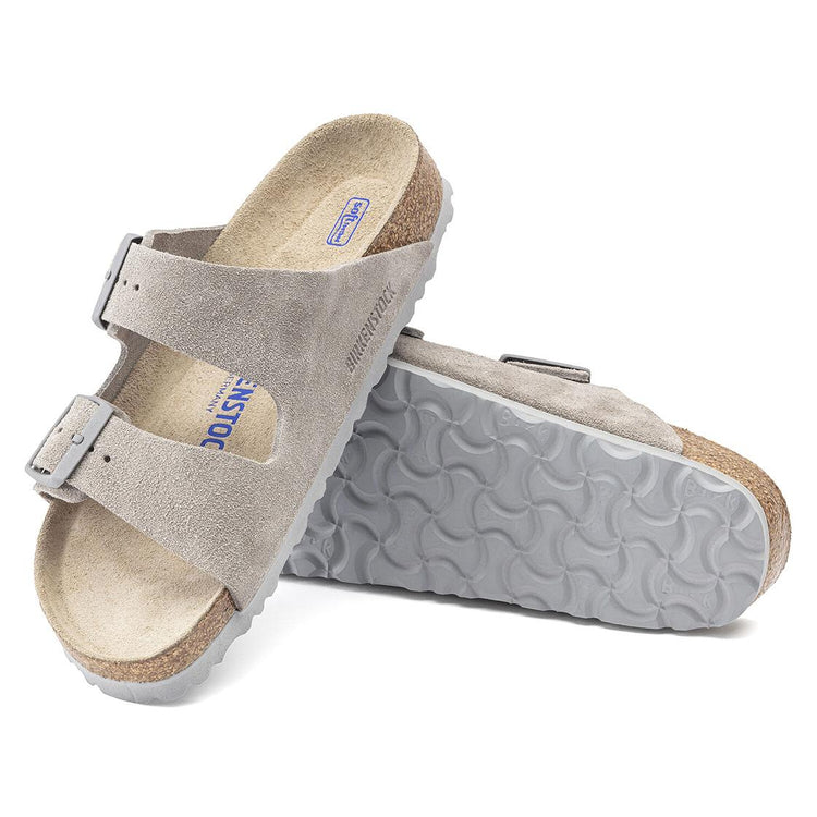 Arizona SFB - Sandali Donna / Uomo Grigi / Stone Coin 1020557  BIRKENSTOCK 