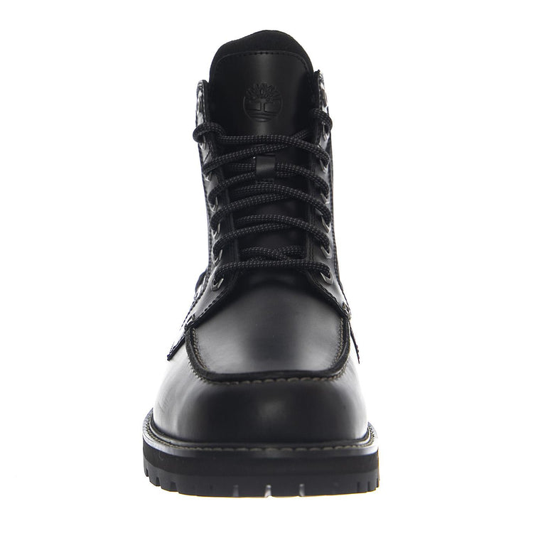 Britton Road Mid Lace Up -- Stivali Uomo Nero Pelle Full Grain TB0A697H W021 TIMBERLAND 