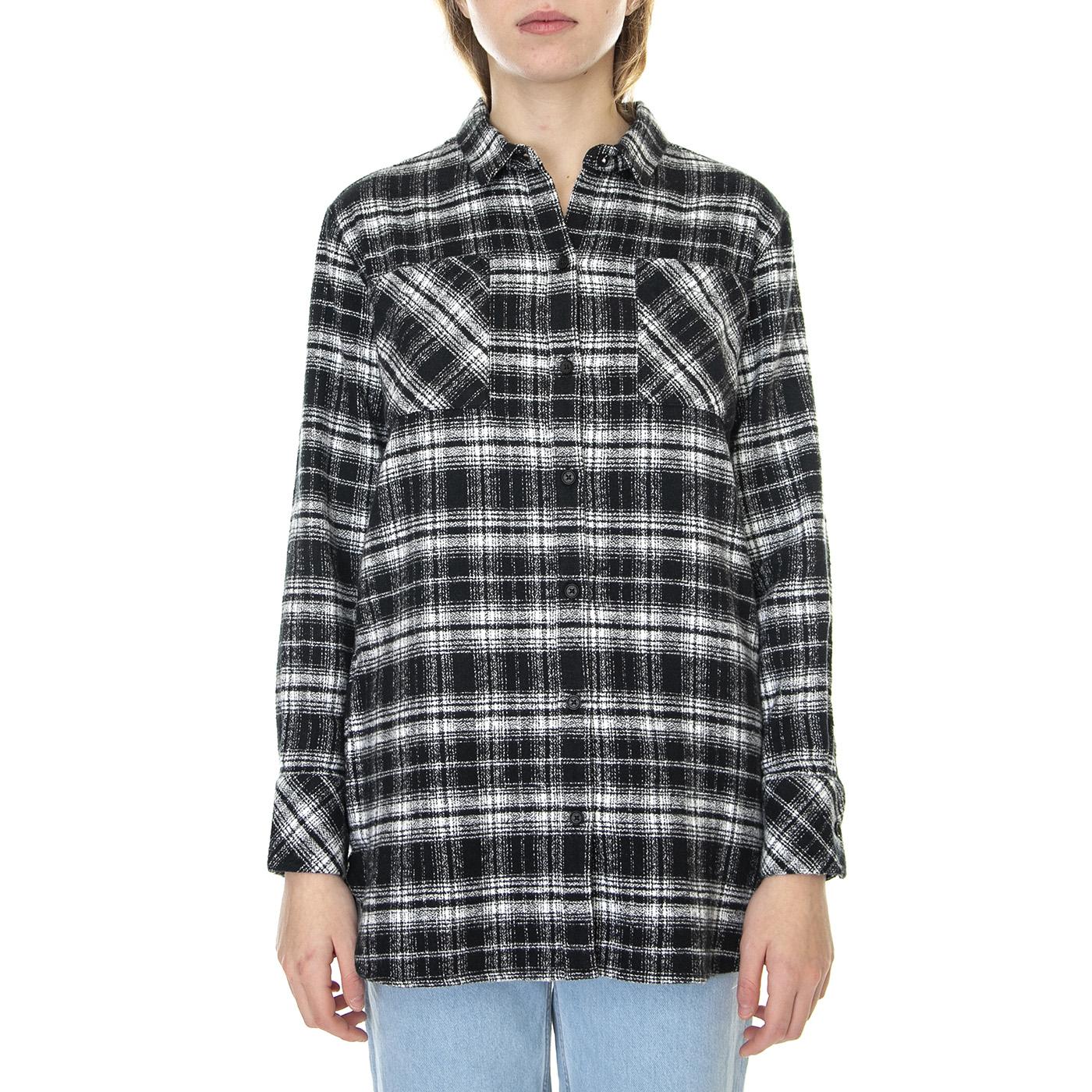 Thora Shirt Mono Check - Camicia Donna Nera / Multicolore 222MLSH1510-BK11  BARBOUR 