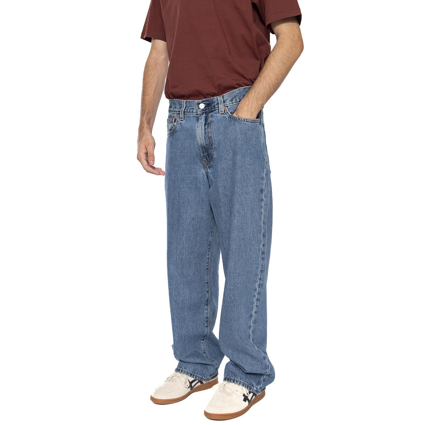 578 Baggy The Baggy Family Med Indigo - Pantaloni Uomo Blu A4750-0021 . LEVIS 