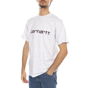 S/S Script T-Shirt Ash Heather / Rondo I035700.38HXX  CARHARTT WIP 