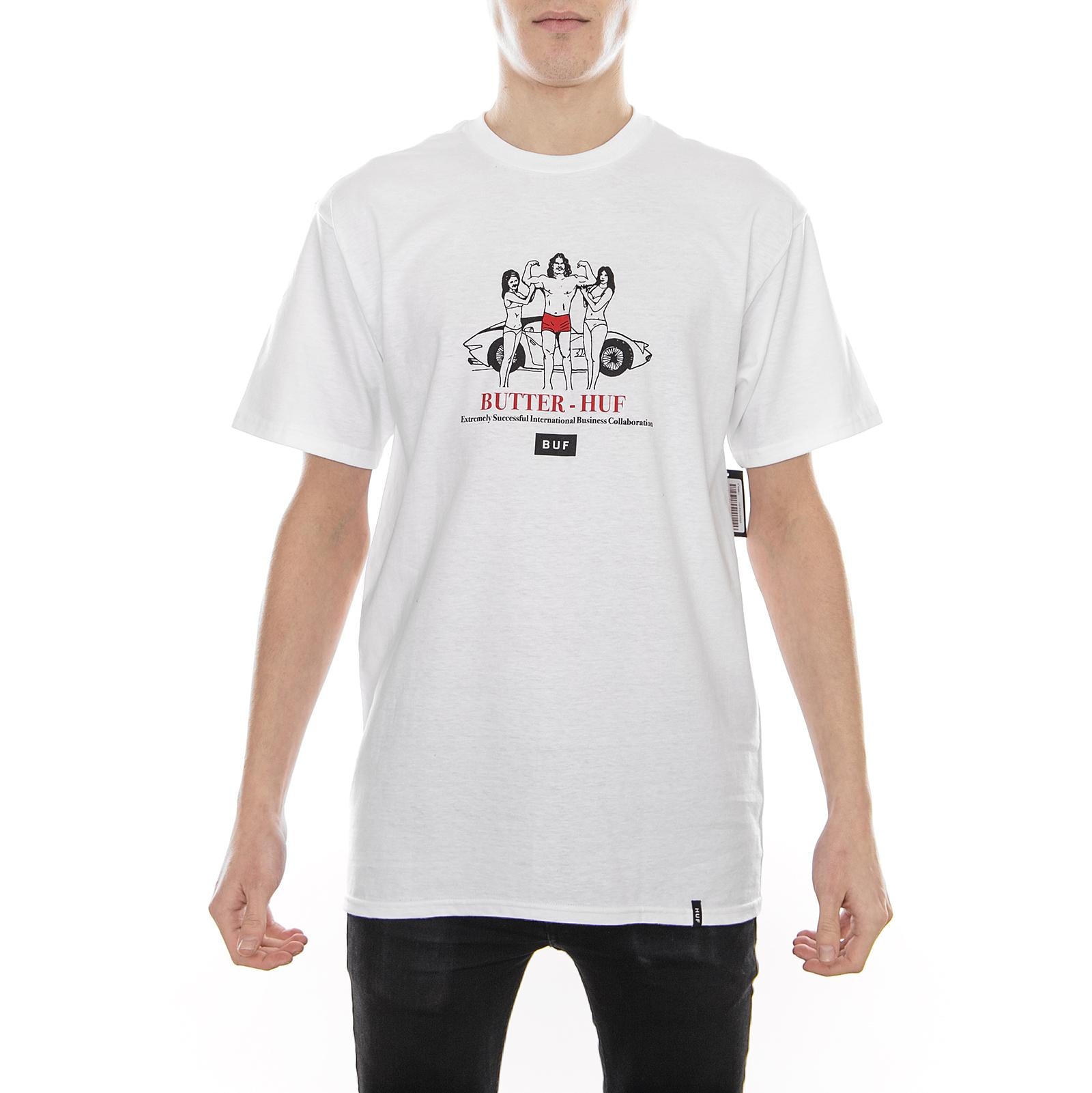 BG BUF S/S TEE white 118804_4  HUF 