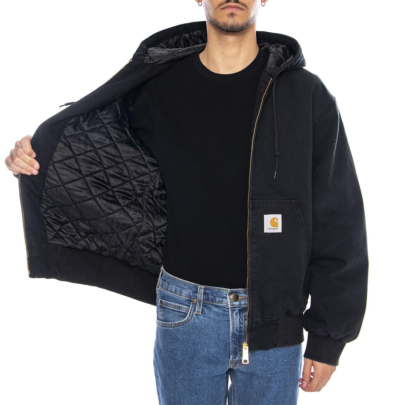 Autunno / Inverno - OG Active' Jacket Black - Giacca con Cappuccio Nera I035891.894O . CARHARTT WIP 