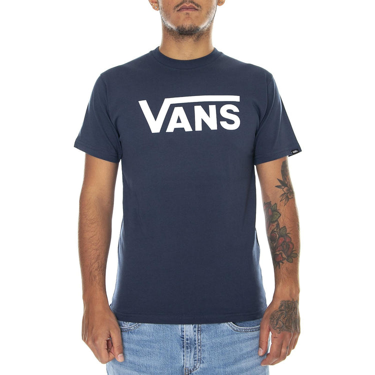 Classic - Maglietta Girocollo Uomo Blu VN000GGG5S21  VANS 