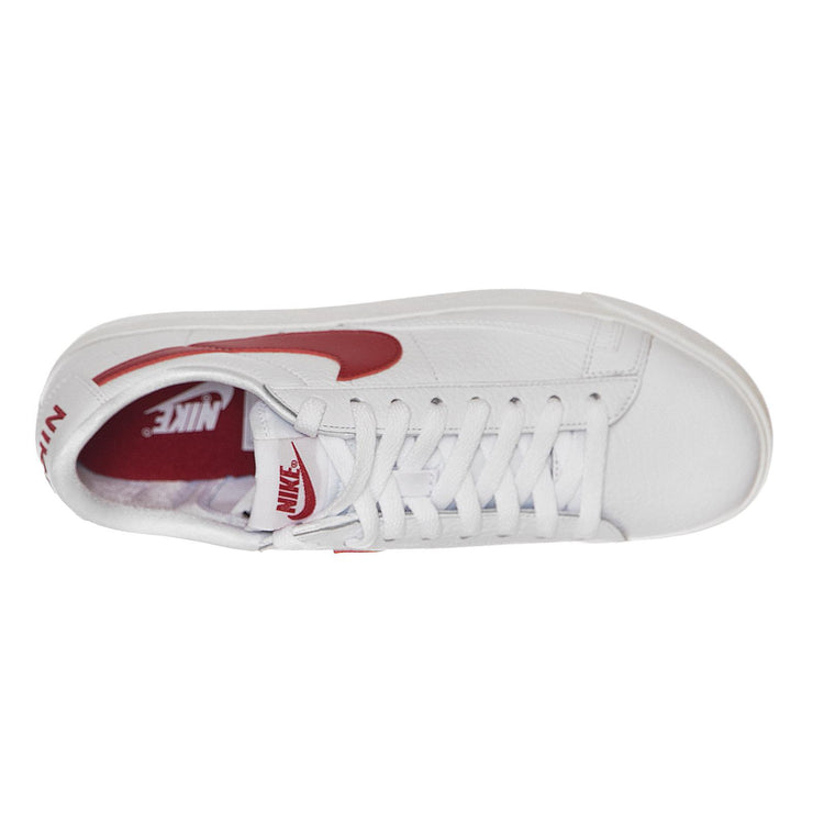 Women Blazer Low Premium WHITE/GYM RED 105214_4  NIKE 