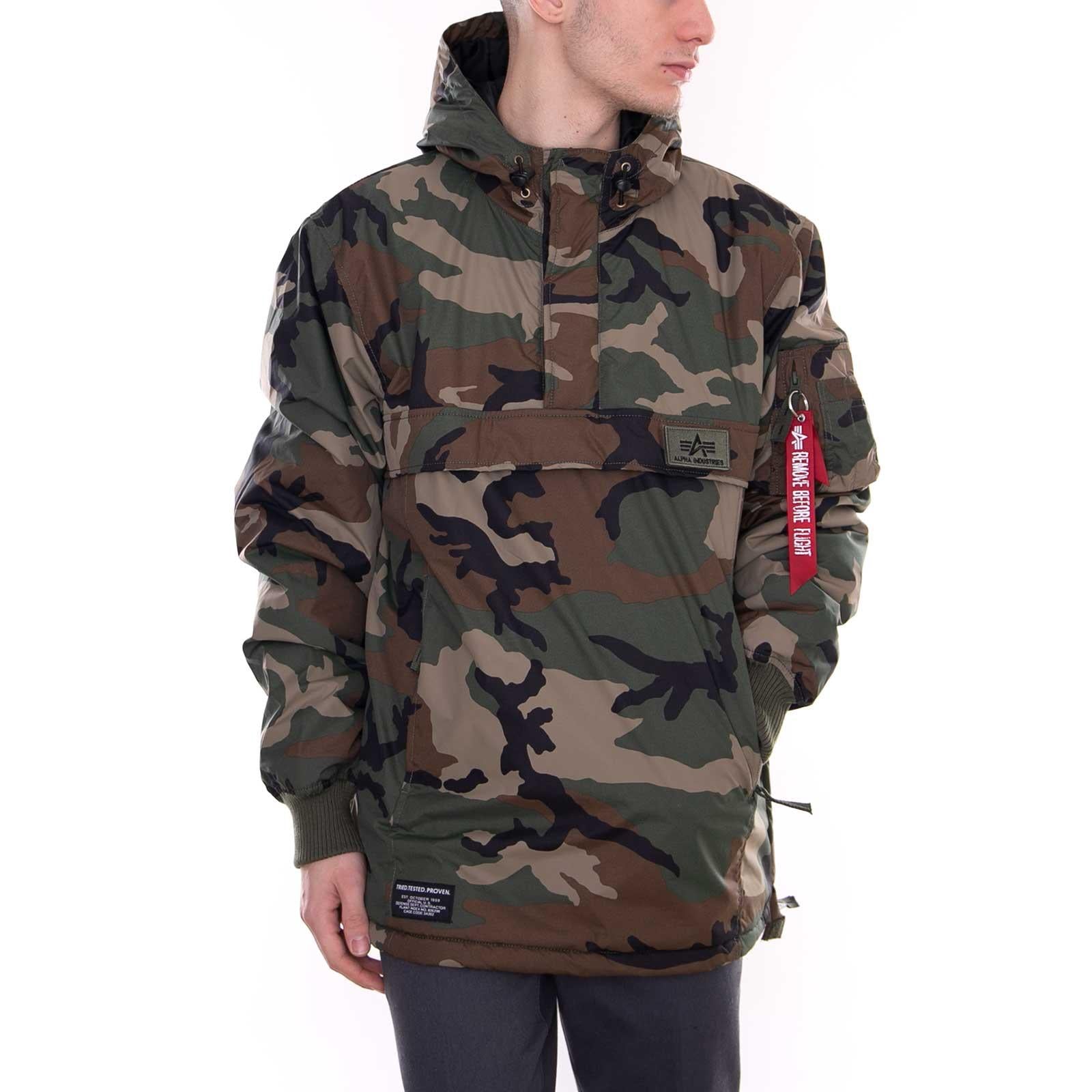 WP Anorak Utility Jacket Camo 188132-408  ALPHA INDUSTRIES 