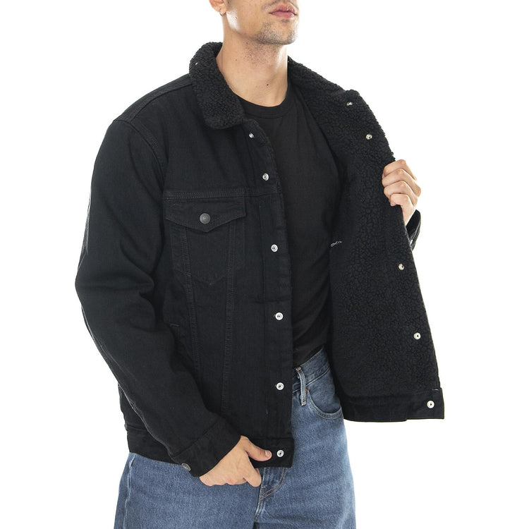 Type 3 Sherpa - Giacca Invernale Uomo Nera 16365-0100  LEVIS 