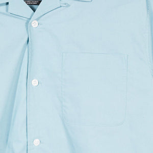 HELLSHIRE BOWLING SHIRT LIGHT BLUE 111971-LIGHT BLUE  STUSSY 